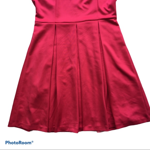 KARL LAGERFELD Hot Pink Knit Sleeveless Dress, 14 - Picture 4 of 13